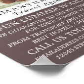 ビキニバケーショントラベルエージェント広告ズ ポスター (角)