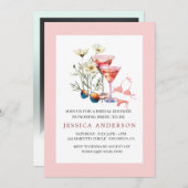 ビキニパーティー ブライダルシャワー ブライズゲット 招待状 (正面/裏面)