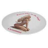 ビキニビーチガールサンダー_コーブ カッティングボード (角)