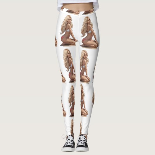 ビキニビーチガールサンダー_コーブ レギンス (正面)