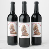 ビキニビーチガールサンダー_コーブ ワインラベル (ボトル)