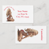 ビキニビーチガールサンダー_コーブ 名刺 (正面/裏面)