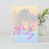 ビキニビーチバチェロレッテ 招待状 (スタンド正面)