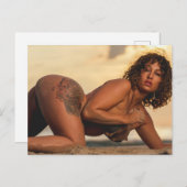 ビキニビーチ素晴らし写真はがき ポストカード (正面/裏面)