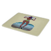 ビキニブティビーチガールサンダー_コーブ カッティングボード (角)