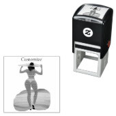 ビキニブティビーチガールサンダー_コーブ セルフインキングスタンプ (インサイチュ)