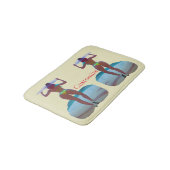 ビキニブティビーチガールサンダー_コーブ バスマット (アングル)