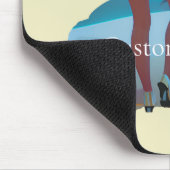 ビキニブティビーチガールサンダー_コーブ マウスパッド (コーナー)