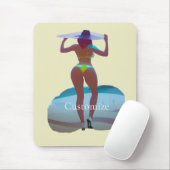 ビキニブティビーチガールサンダー_コーブ マウスパッド (マウス)