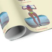 ビキニブティビーチガールサンダー_コーブ ラッピングペーパー (ロールコーナー)