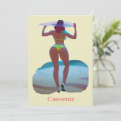 ビキニブティビーチガールサンダー_コーブ 招待状 (スタンド正面)