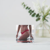 ビキニベリーバリスタコーヒー水平ドライブスルー ロイヤリティカード (スタンド正面)