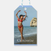 ビキニモデル踊りサンダー_コーブ ギフトタグ (裏面)