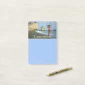 ビキニモデル踊りサンダー_コーブ ポストイット (デスク上)