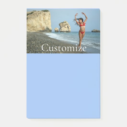 ビキニモデル踊りサンダー_コーブ ポストイット (正面)