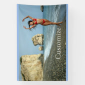 ビキニモデル踊りサンダー_コーブ 横断幕 (縦)