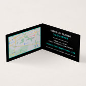 ビキニモデル、なめしサロン詳細ロイヤリティカード、 名刺 (内部)