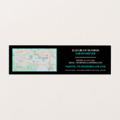 ビキニモデル、なめしサロン詳細ロイヤリティカード、 名刺 (内部フラット)