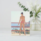 ビキニモデル ポストカード (スタンド正面)