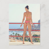 ビキニモデル ポストカード (正面)