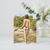 ビキニモデル ポストカード (スタンド正面)