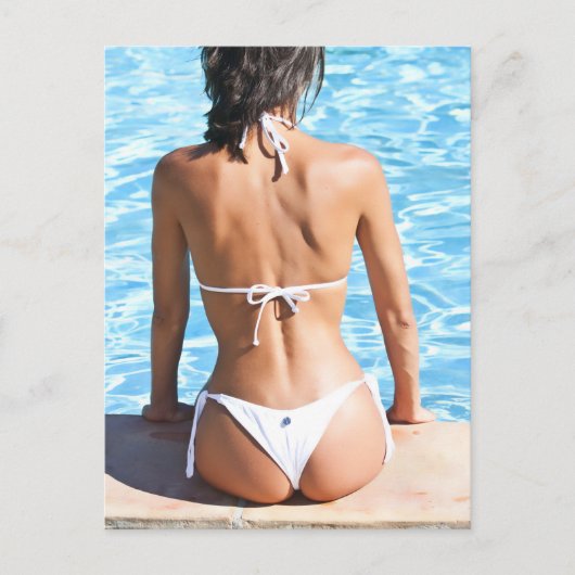 ビキニモデル ポストカード (正面)