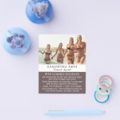 ビキニ休暇、旅行代理店アドバットフライヤー チラシ (シングル)