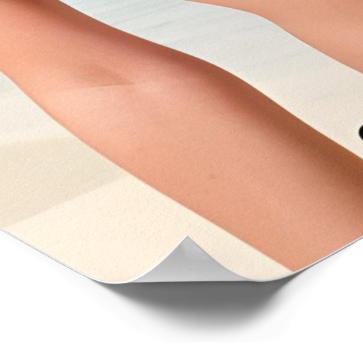 ビキニ模型 ポスター (角)