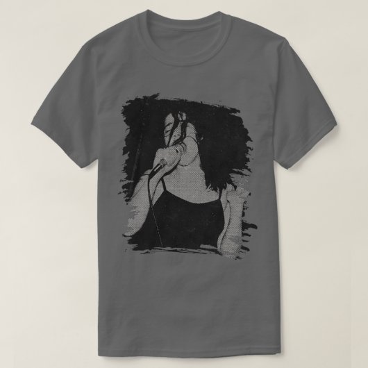 ビキニ殺しレトロポスター Tシャツ (デザイン正面)