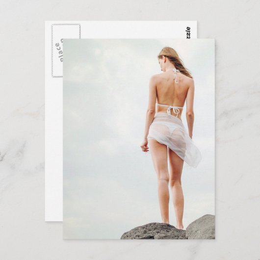 ビキニ美しい!写真はがき ポストカード (正面/裏面)