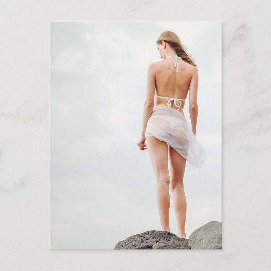 ビキニ美しい!写真はがき ポストカード (正面)