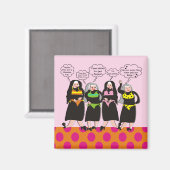 ビキニ間抜けスの修道女 マグネット (正面/裏面)