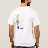 ~ビキニ~アポップ・アートのートT型、千鳥型 Tシャツ (裏面)
