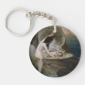 ビキニ・ニンフによって貝殻で見つかった水ベビー キーホルダー (正面)