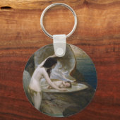 ビキニ・ニンフによって貝殻で見つかった水ベビー キーホルダー (裏面)