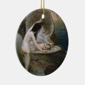 ビキニ・ニンフによって貝殻で見つかった水ベビー セラミックオーナメント (右)