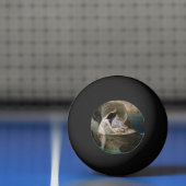 ビキニ・ニンフによって貝殻で見つかった水ベビー 卓球ボール (ネット)