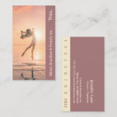 ビキニ·ブラジフランスのル·ワックス写真ジャンプ·パンチカード ロイヤリティカード (正面/裏面)