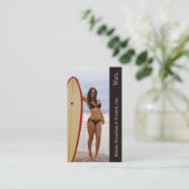 ビキニ・ブラジル・フランスのワックスサーフ・フォト・パンチカード ロイヤリティカード (スタンド正面)