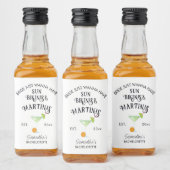 ビキニ&マルティニストロピカルプールヘンバッチェロレット リキュールボトルラベル (ボトル)