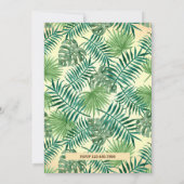 ビキニ or ボードショーツ 性別発表パーティー 招待状 (裏面)