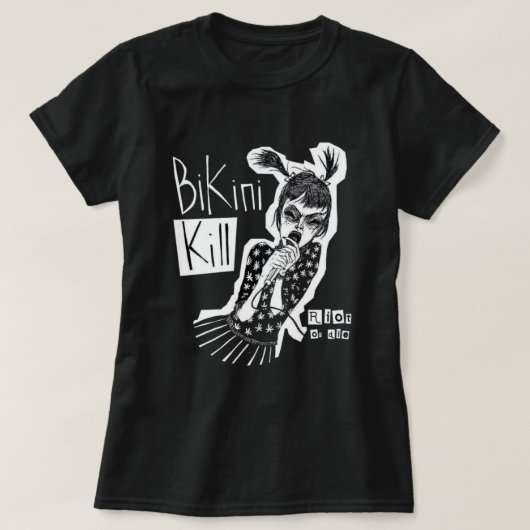 ビキニkill band punk45.png tシャツ (デザイン正面)