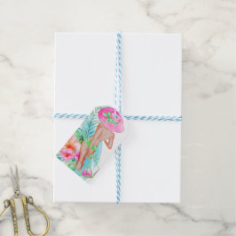 ビキ名門私立校風のニ花嫁バチェロレッテありがとう ギフトタグ