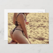 ビキ素晴らしニ美しい写真はがき ポストカード (正面/裏面)