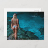 ビキ素晴らしニ美しい写真はがき ポストカード (正面/裏面)