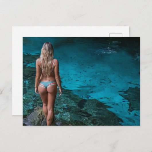 ビキ素晴らしニ美しい写真はがき ポストカード (正面/裏面)