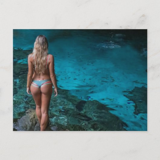 ビキ素晴らしニ美しい写真はがき ポストカード (正面)