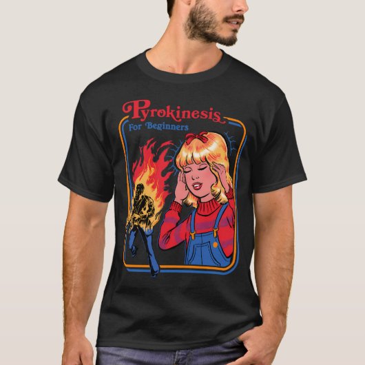 ビギナー向けPyrokinesis Tシャツ (正面)