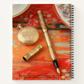 ビクター折り畳み式手彫りペン ノートブック (裏面)