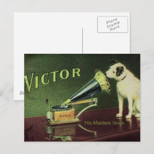 ビクター1899 ポストカード (正面/裏面)